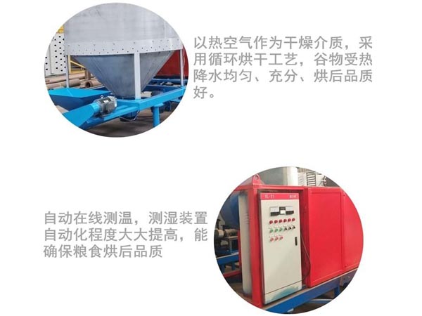 小麥烘幹機（jī）特點