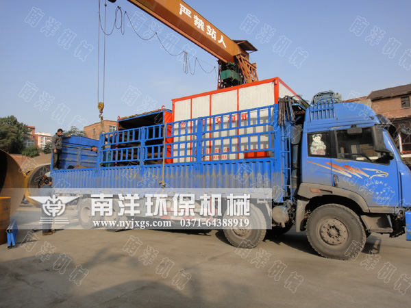 大型藥材烘幹機發貨