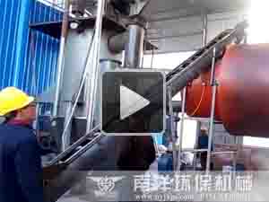 土豆渣烘幹現場視頻（pín）