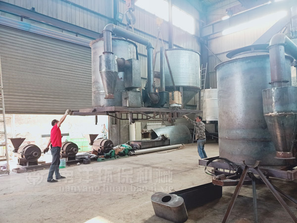 糧食烘（hōng）幹機發貨現場