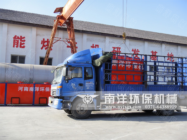 烘幹機（jī）吊裝現（xiàn）場