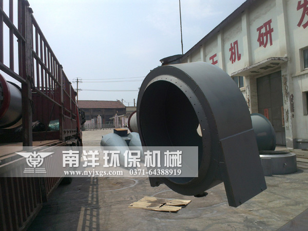 吊裝回轉窯（yáo）窯罩