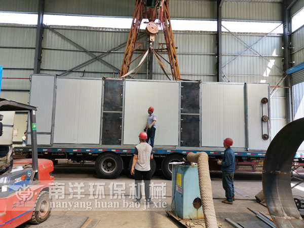 地黃烘幹機（jī）發貨（huò）現場