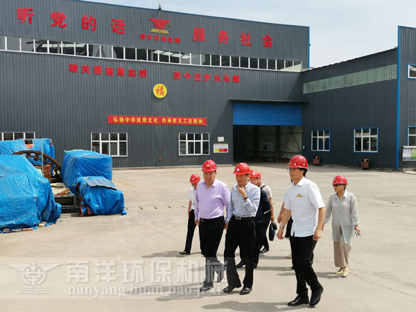 參（cān）觀91污视频環保廠區