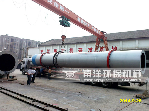 煤泥烘幹機起吊裝車（chē）
