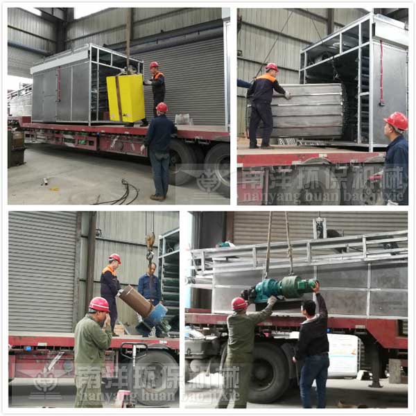 金銀花烘（hōng）幹機發貨現場