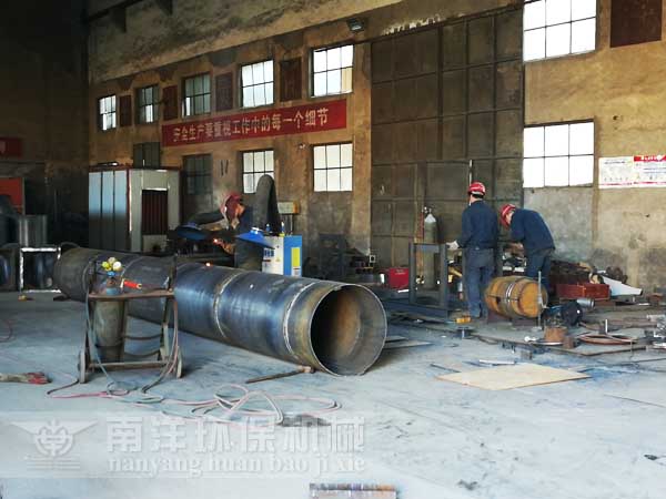 烘幹（gàn）機製造現場