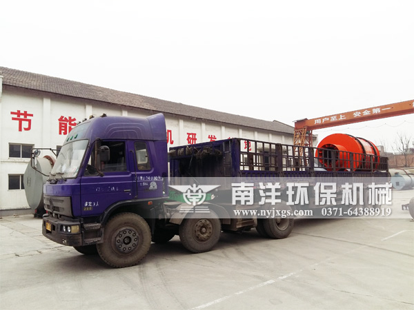 三筒烘幹（gàn）機發貨