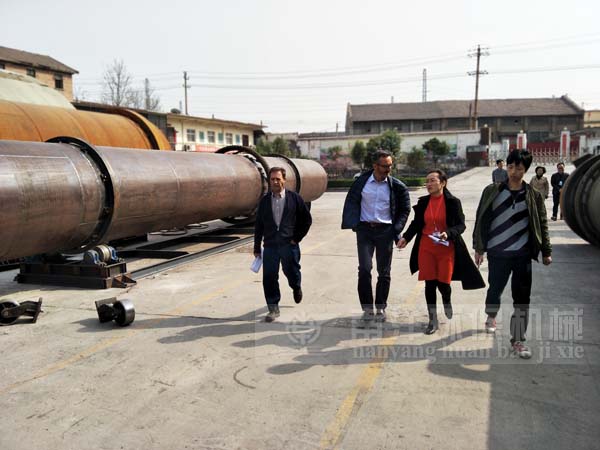 西班牙外（wài）商考（kǎo）察采購烘（hōng）幹機